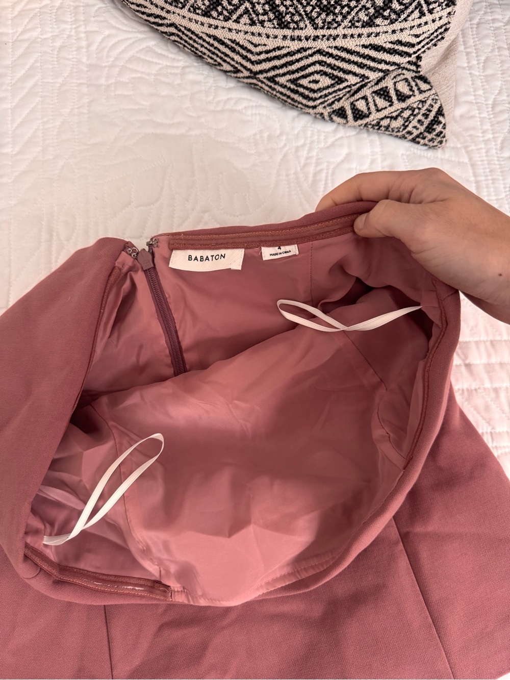 Aritzia Element Top in Dusty Rose - Picture 4 of 5